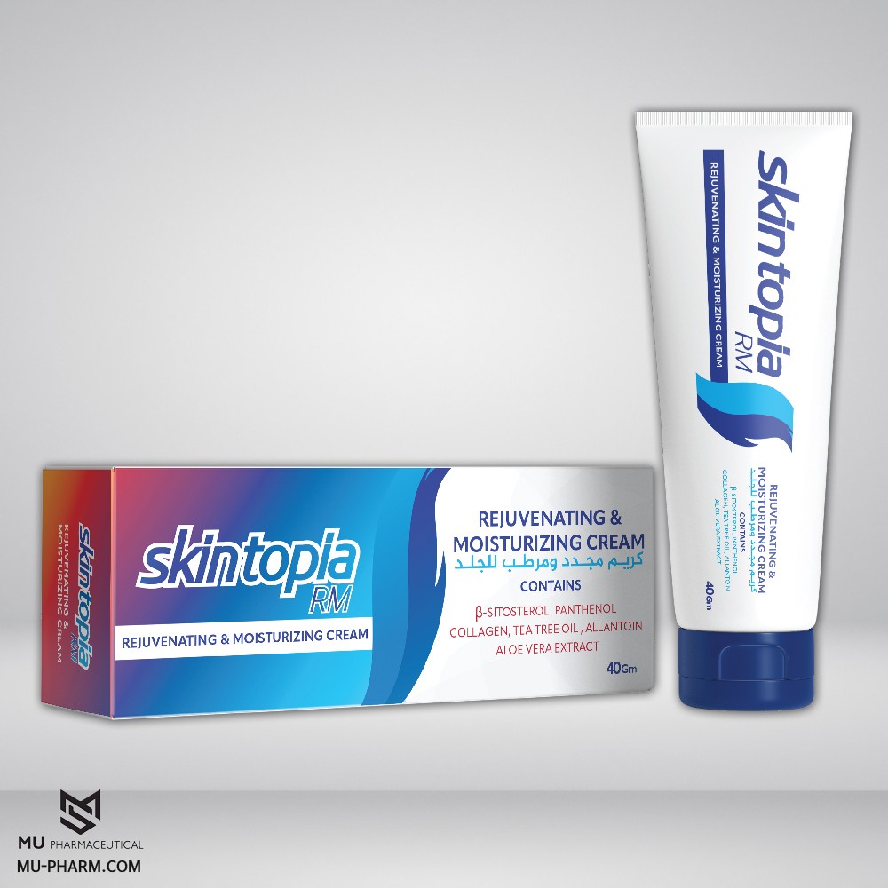 كريم حروق Skintopia RM المجدد والمرطب: تركيبة الكولاجين والبيتا سيتوستيرول لترميم البشرة